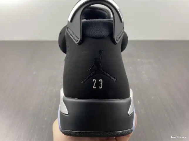 Rep Husky DX2836-001 Jordan Air 6 Metallic Silver 0623